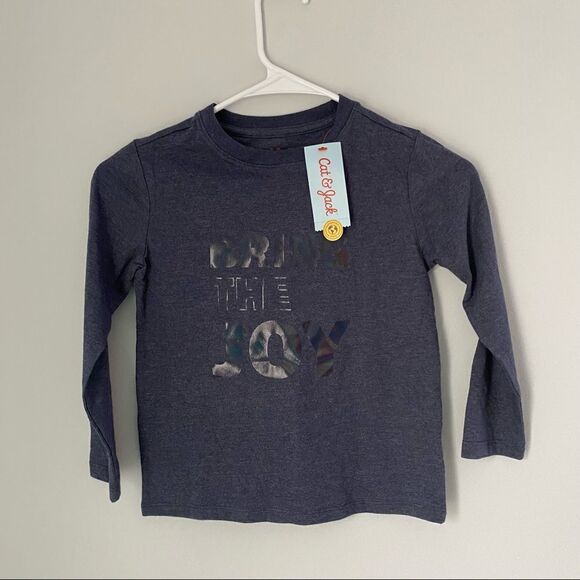 Cat & Jack Boys's Long Sleeve Top - Picture 1 of 3